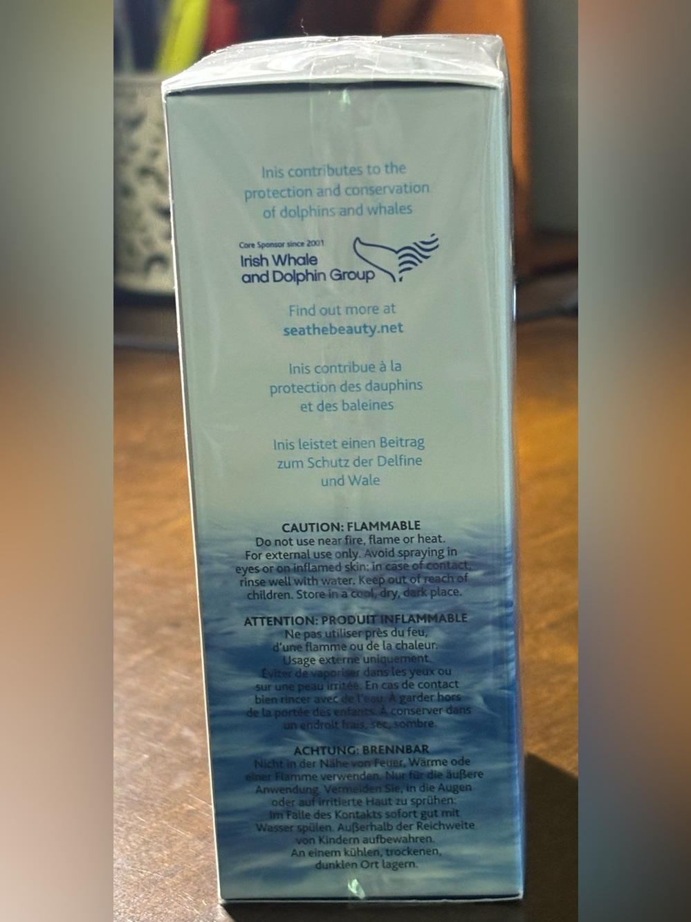 Inis The Energy of the Sea BNWT 1.7fl oz Unisex - Picture 8 of 8